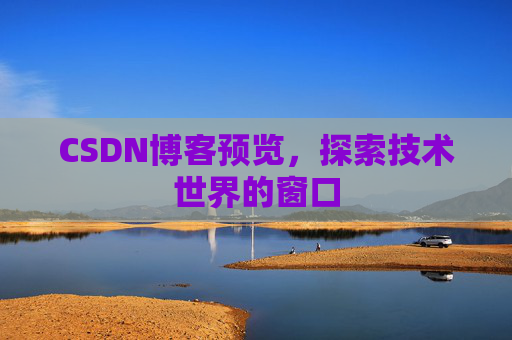 CSDN博客预览，探索技术世界的窗口